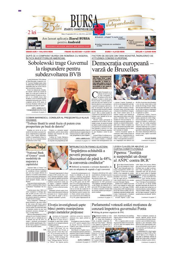 Ediţia din 01.05.2025