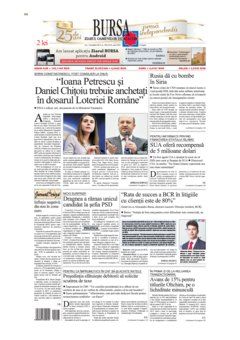 Prima pagină 01.10.2015