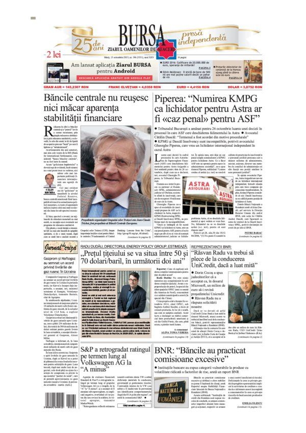 Ediţia din 01.05.2025