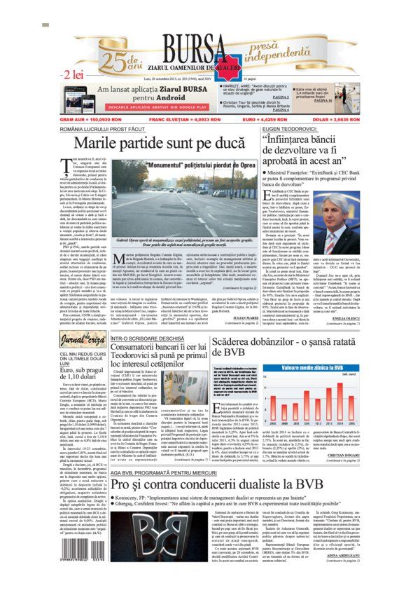 Ediţia din 30.04.2025