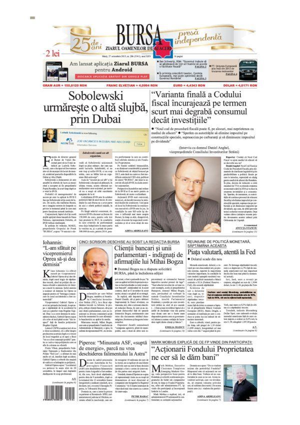 Ediţia din 30.04.2025