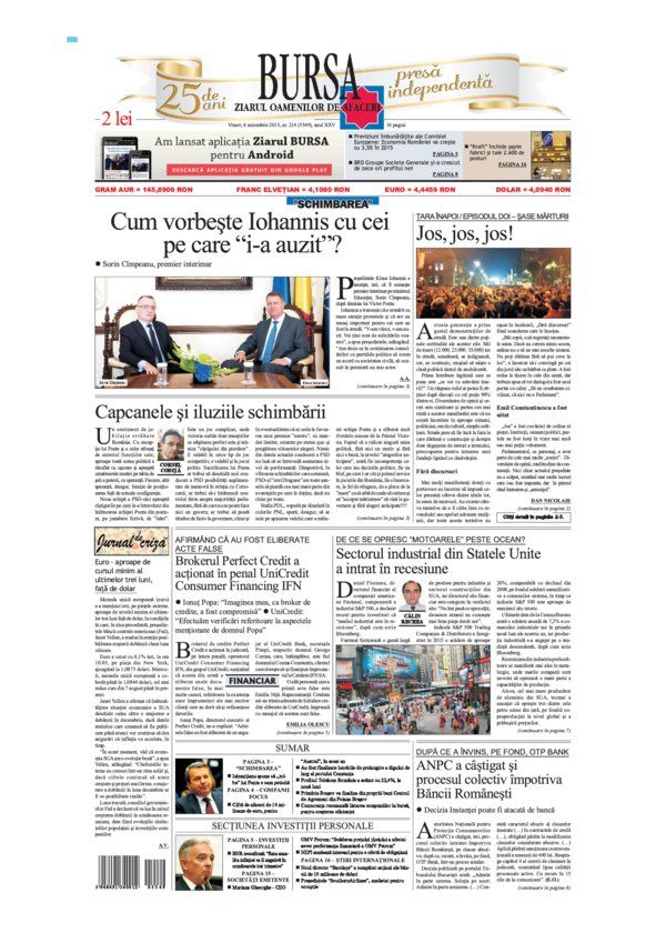 Ediţia din 01.05.2025