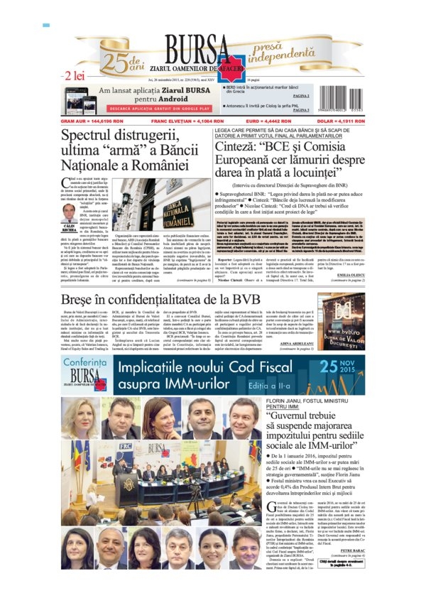Ediţia din 30.04.2025