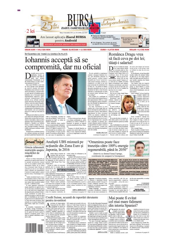 Ediţia din 01.05.2025