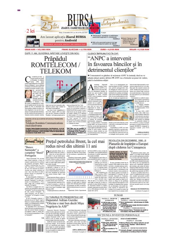 Ediţia din 01.05.2025