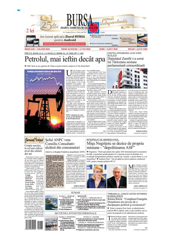 Ediţia din 01.05.2025