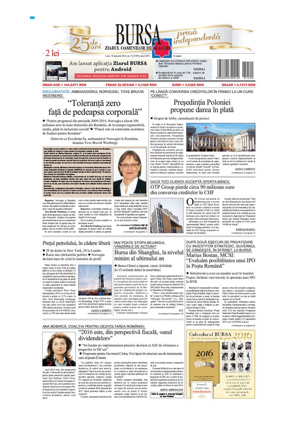 Ediţia din 01.05.2025