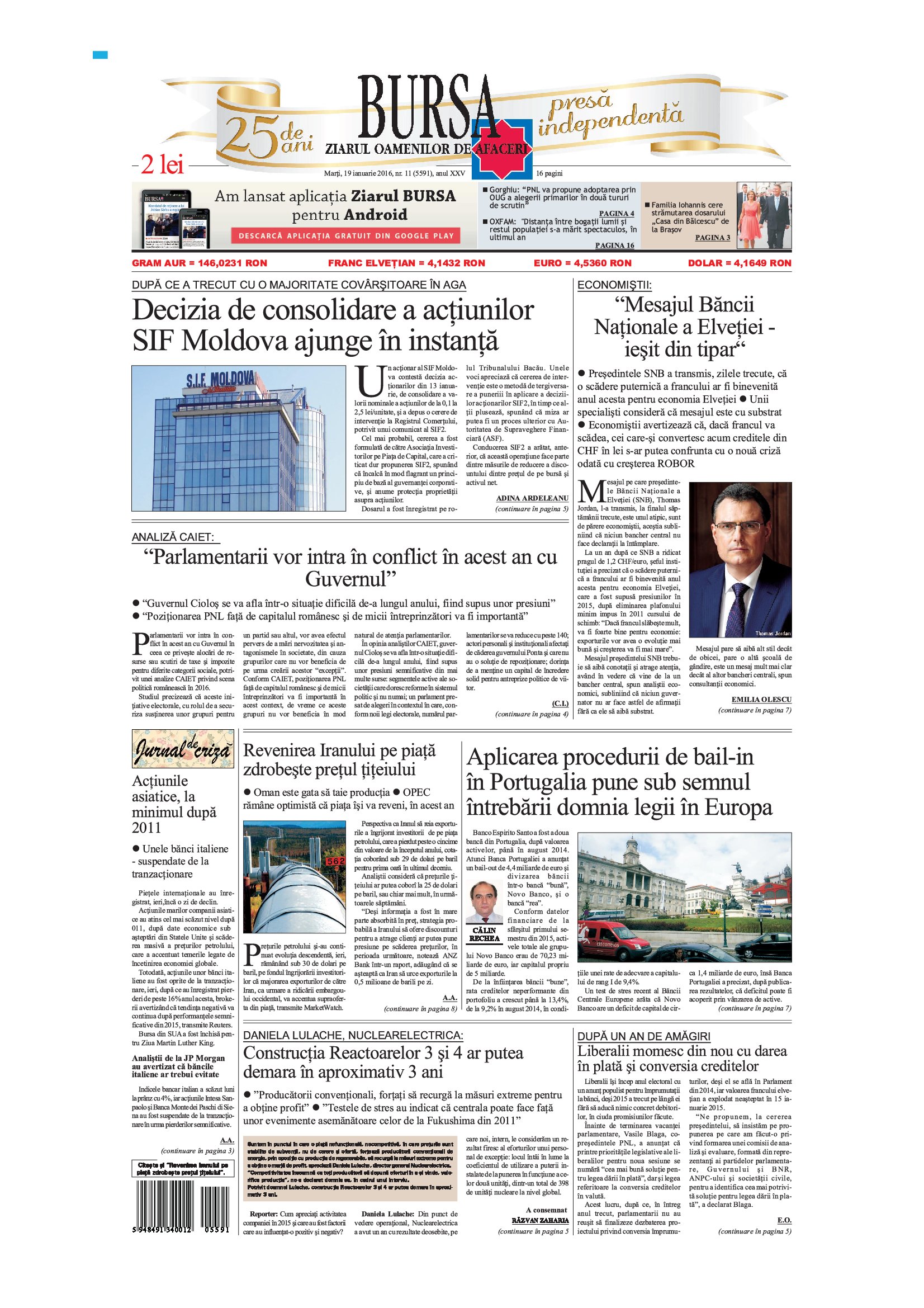 Ediţia din 01.05.2025