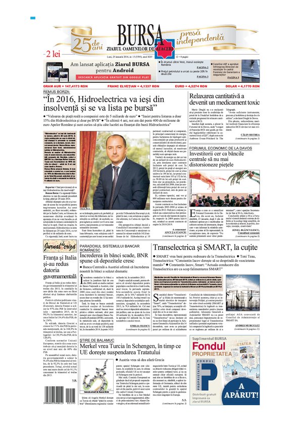 Ediţia din 01.05.2025