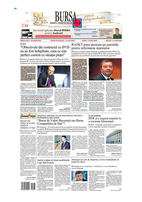 Ediţia din 01.05.2025