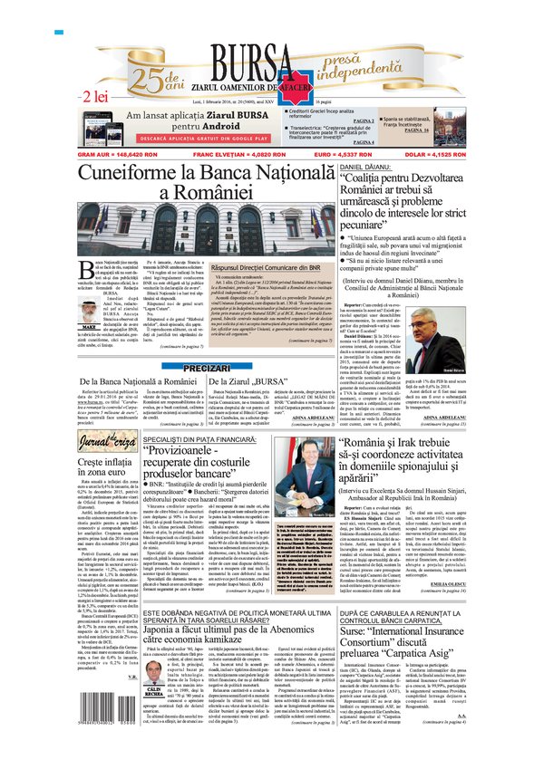 Ediţia din 01.05.2025