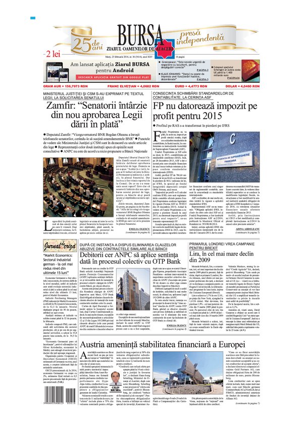 Ediţia din 23.07.2026