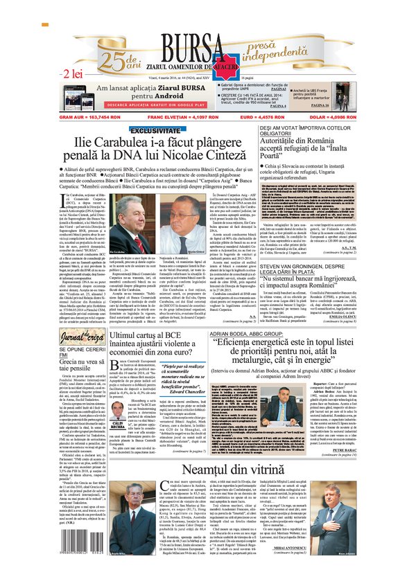 Ediţia din 30.04.2025