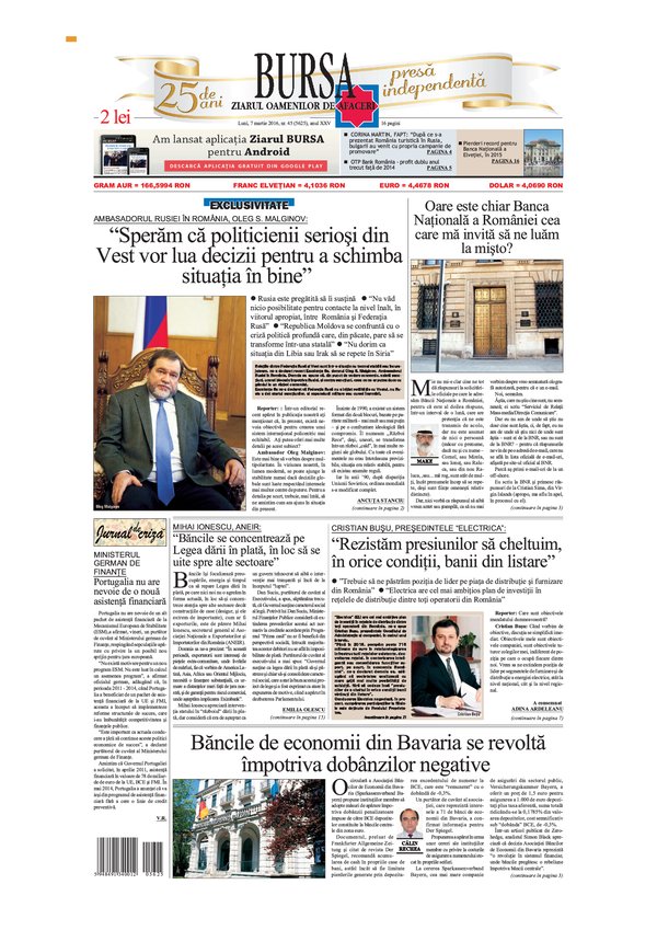 Ediţia din 30.04.2025