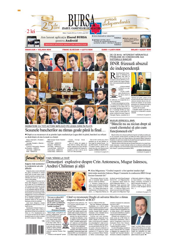 Ediţia din 01.05.2025