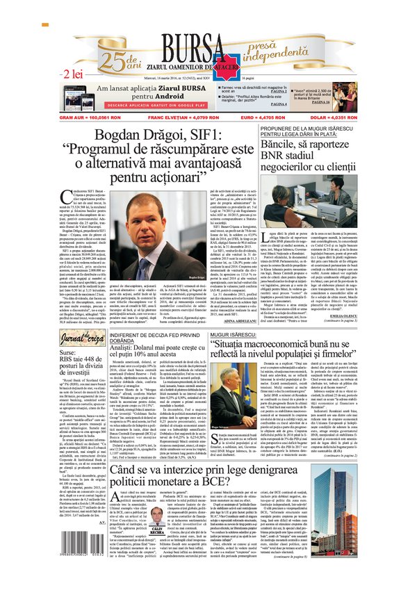 Ediţia din 01.05.2025