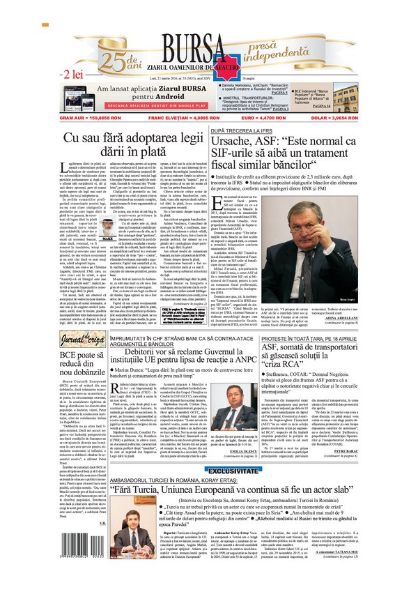 Ediţia din 01.05.2025