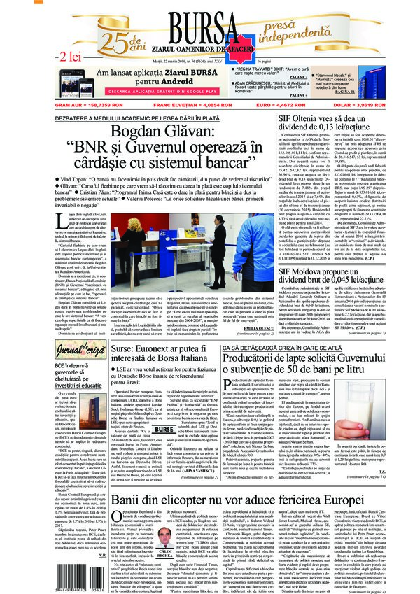 Ediţia din 01.05.2025
