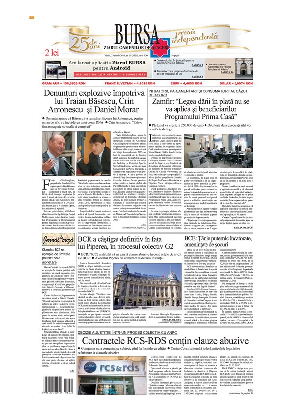 Ediţia din 01.05.2025