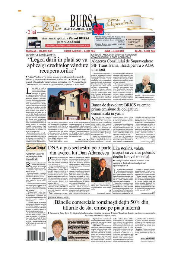 Ediţia din 01.05.2025