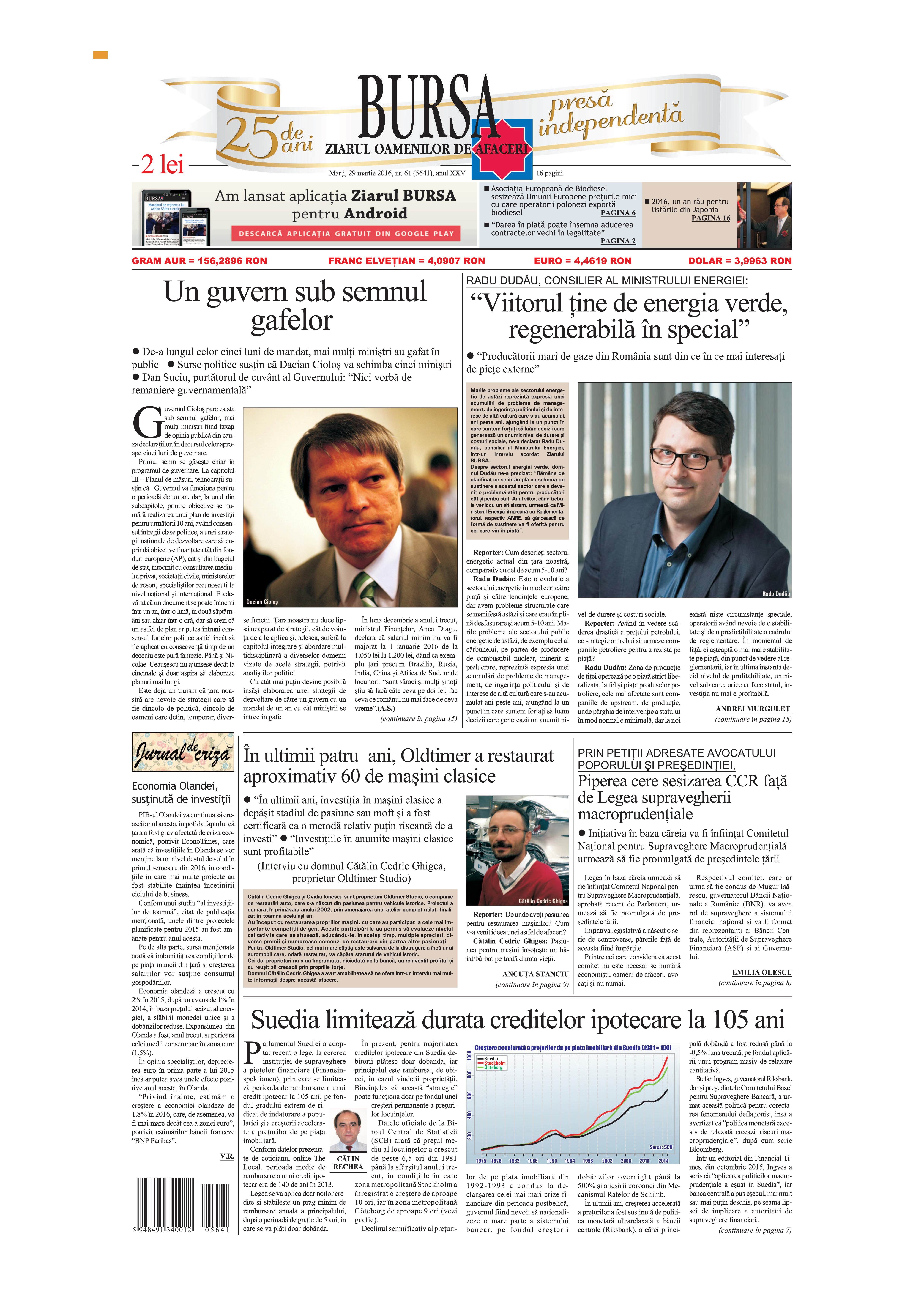 Ediţia din 30.04.2025