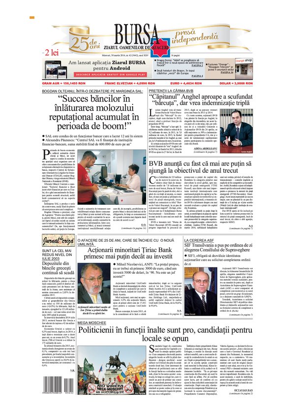 Ediţia din 01.05.2025