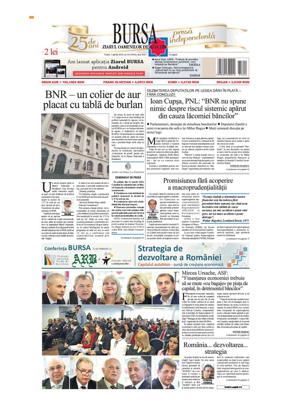 Ediţia din 30.04.2025