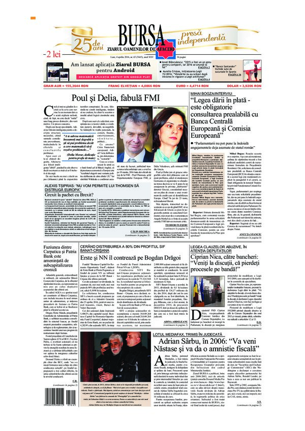 Ediţia din 23.07.2026