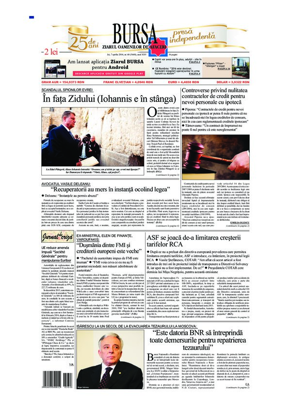 Ediţia din 30.04.2025