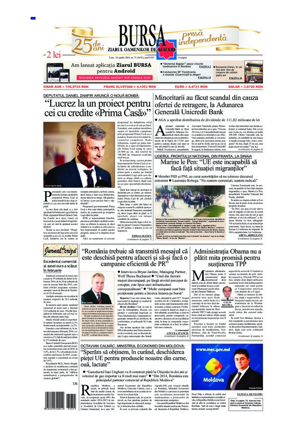 Ediţia din 01.05.2025