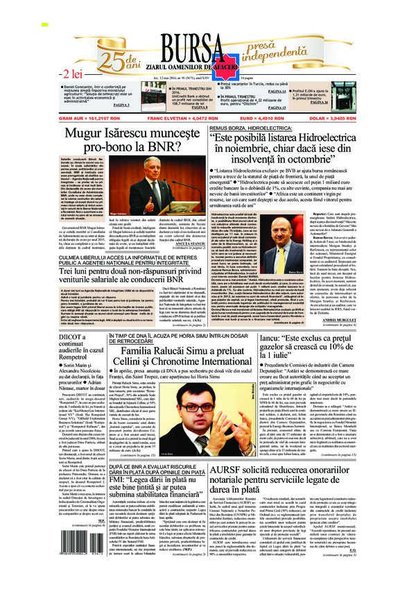Ediţia din 27.07.2026