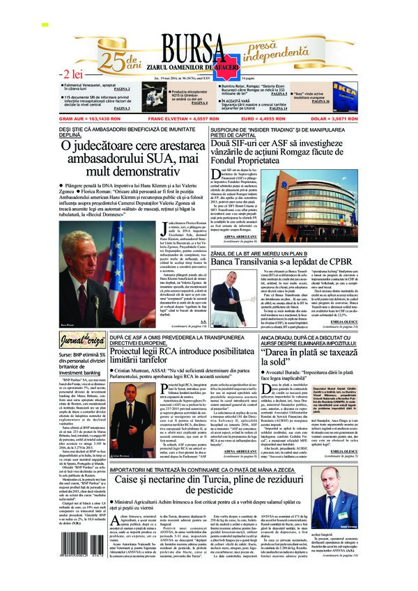 Ediţia din 01.05.2025