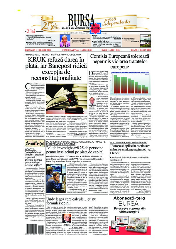 Ediţia din 01.05.2025