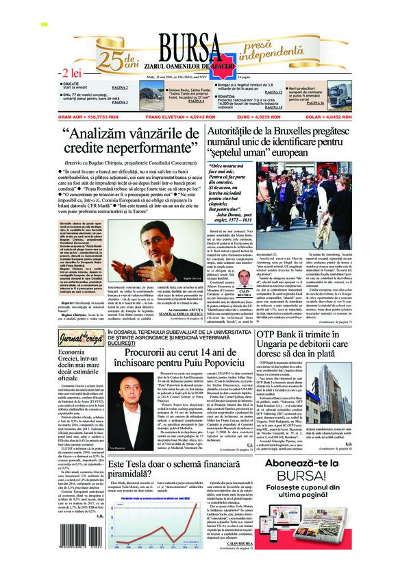 Ediţia din 01.05.2025