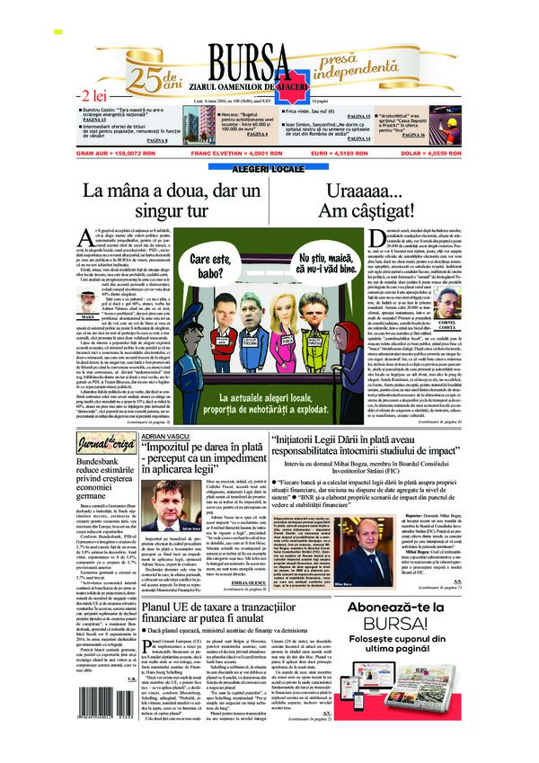 Ediţia din 01.05.2025