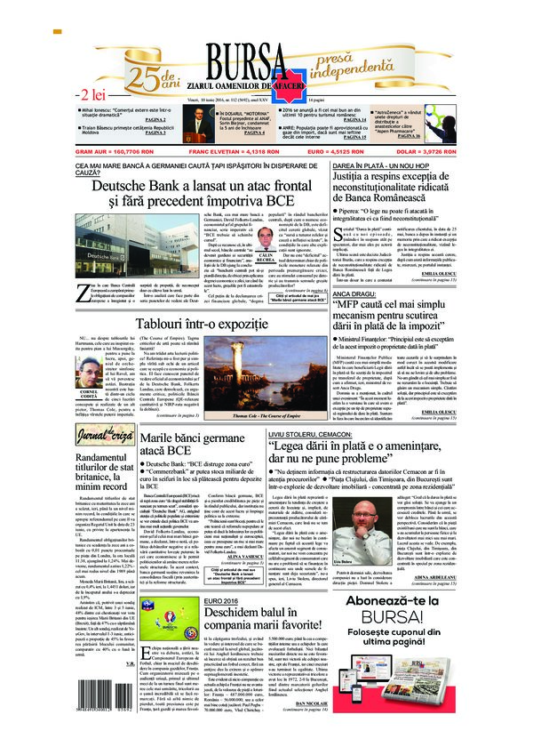 Ediţia din 01.05.2025