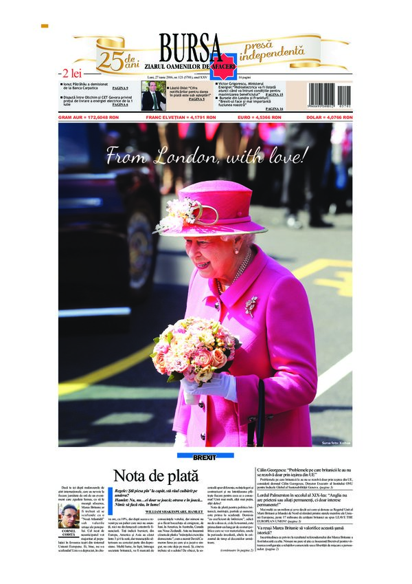 Ediţia din 01.05.2025