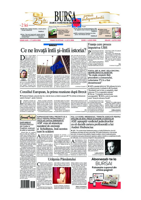 Ediţia din 16.07.2026