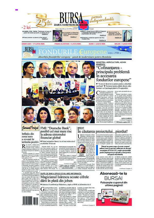 Ediţia din 27.07.2026