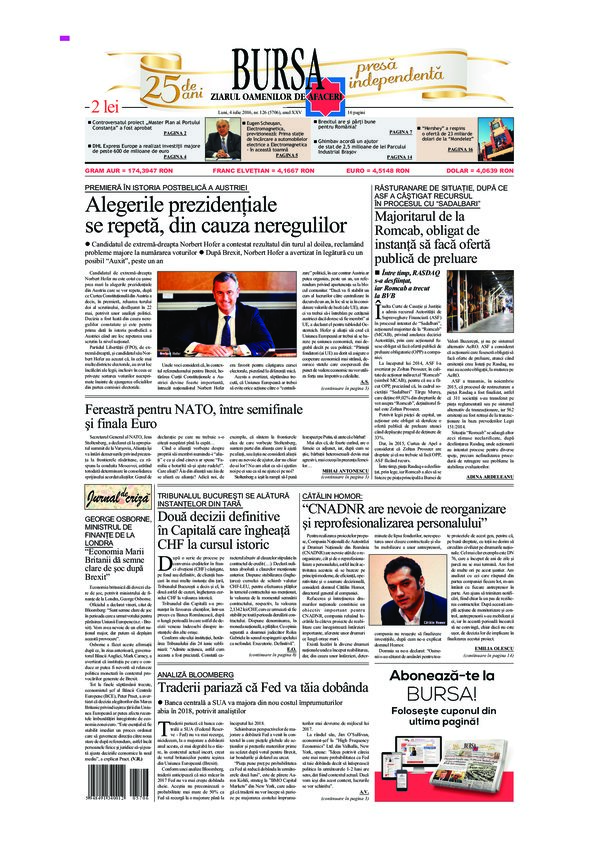 Ediţia din 01.05.2025