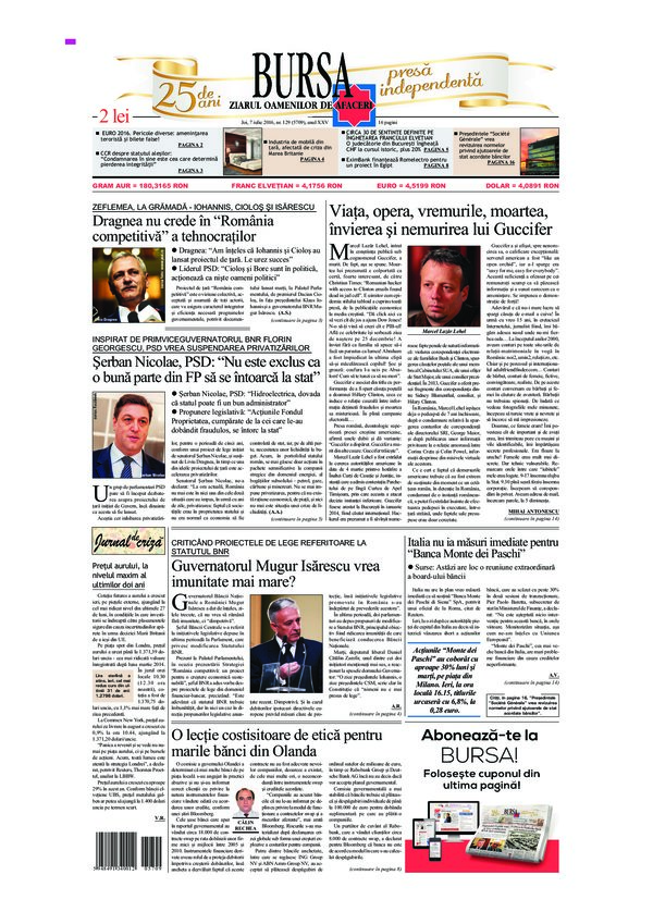 Ediţia din 22.07.2026