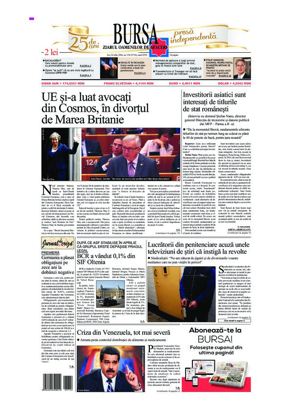 Ediţia din 01.05.2025