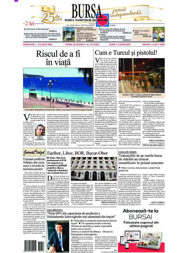 Ediţia din 01.05.2025