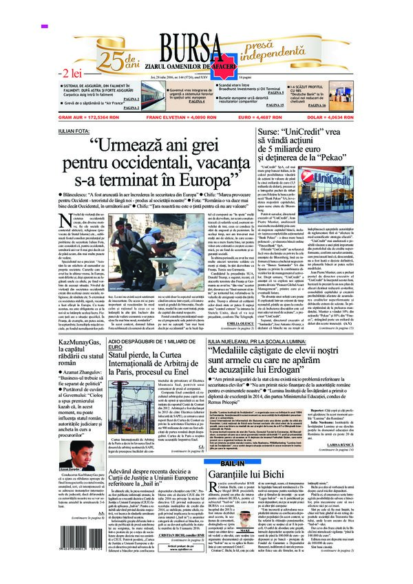 Ediţia din 30.04.2025