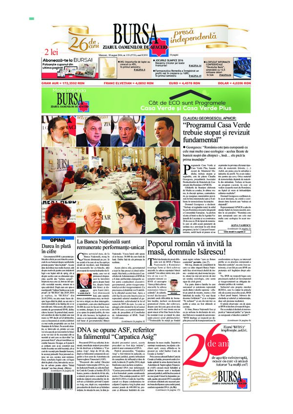 Ediţia din 23.07.2026