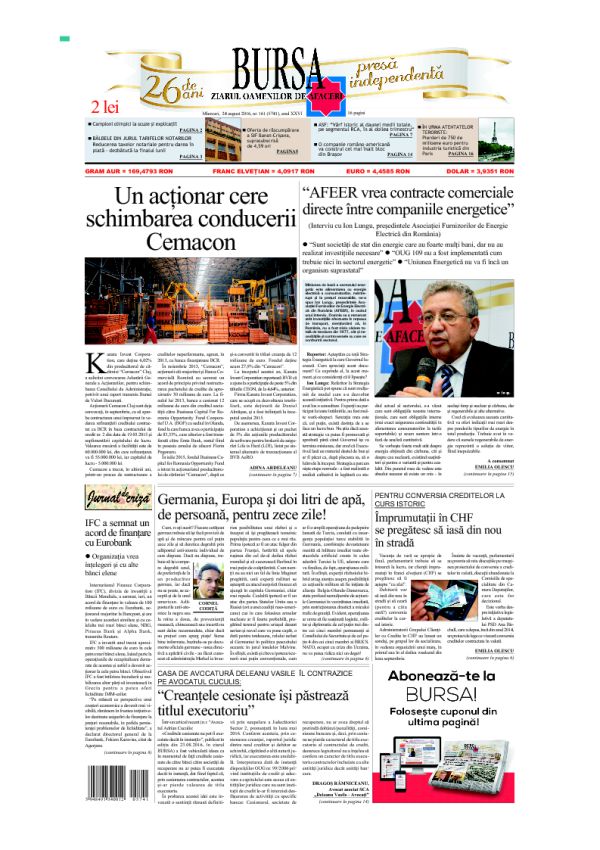 Ediţia din 01.05.2025