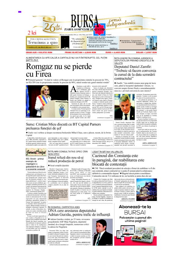 Ediţia din 01.05.2025