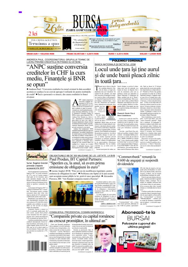 Ediţia din 16.07.2026