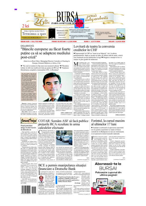 Ediţia din 30.04.2025