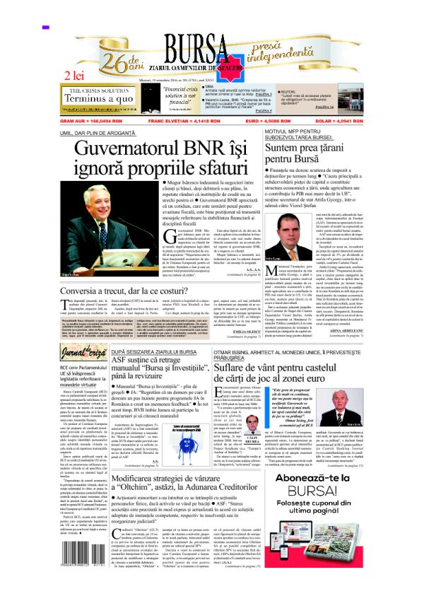 Ediţia din 30.04.2025
